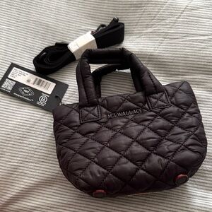 MZ Wallace Quilted petite tote Black **Fixed price**